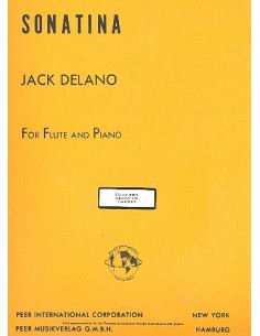 DELANO J.-Sonatina per flauto e pianoforte