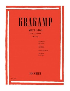 Méthode KRAKAMP E. pour basson (Muccetti)