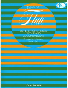 PECK D.-Solo (36 pezzi) per flauto e pianoforte