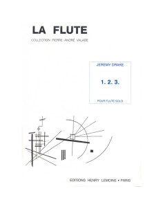 DRAKE J.-1, 2, 3 for Flute