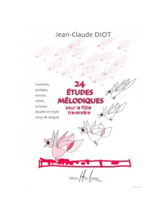 DIOT J.C.-Melodic Studies (24) for Flute
