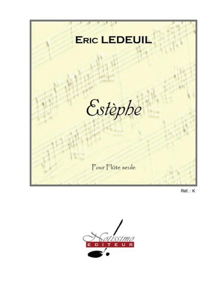 LEDEUIL E.-Estephe pour flûte traversière