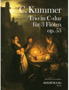 KUMMER K.-Trio Op.53 in C Major for 3 Flutes (Pauler)