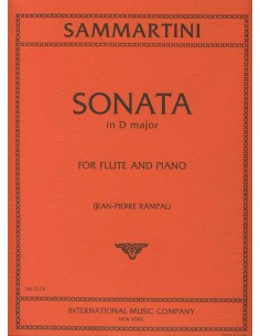 SAMMARTINI G.-Sonata en Re Mayor para Flauta y Piano (Rampal)