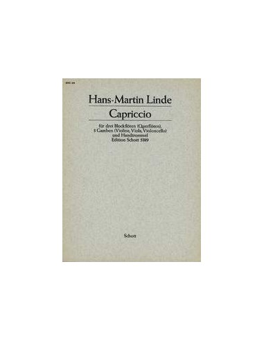 LINDE H.M.-Capricho for 3 Flutes