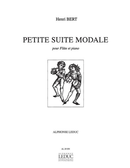 BERT H.-Petite Suite Modale per Flauto e Pianoforte