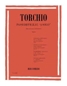 TORCHIO B.-Passaggi difficili 2° per flauto e ottavino