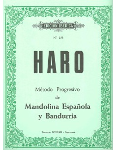 HARO F.-Methode für Bandurria oder Mandoline