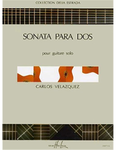 VELAZQUEZ C.-Sonata for Two for Guitar