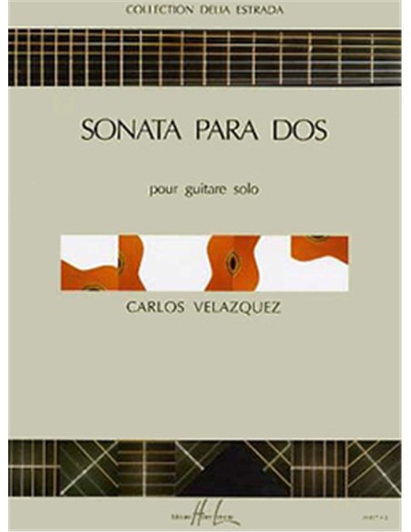VELAZQUEZ C.-Sonata for Two for Guitar