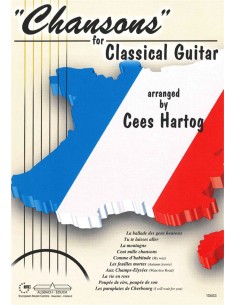 HARTOG C.-Chansons for Guitar