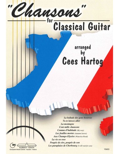 HARTOG C.-Chansons für Gitarre