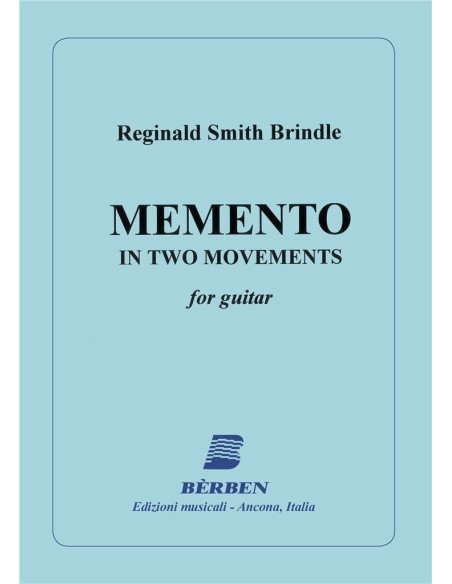 SMITH BRINDLE R.-Memento per chitarra (Gilardino)