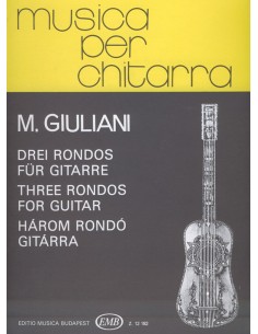 GIULIANI M.-Rondos (3) per Chitarra (Benko)