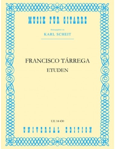 TARREGA F.-Studi chitarristici (Scheit)