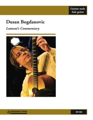 BOGDANOVIC D.-Lament's Commento per chitarra