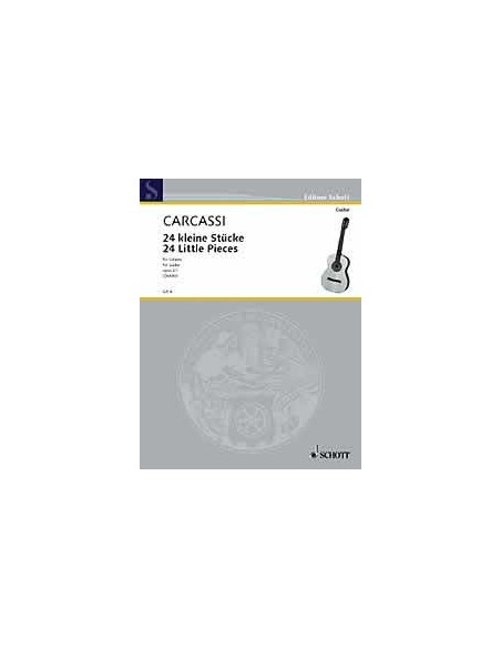 CARCASSI M.-Pezzi Piccoli (24) Op.21 per Chitarra (Dahike)
