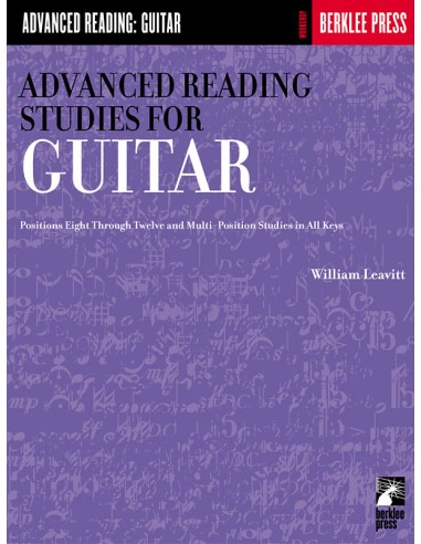 LEAVITT W.-Advanced Reading Studies for Guitar