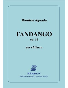 AGUADO D.-Fandango Assorted Op.16 for Guitar