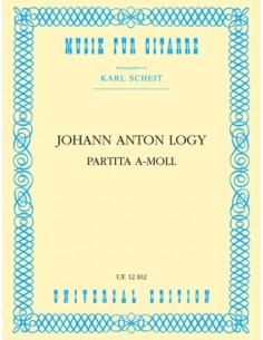 LOGY J.A.-Partita en La menor para Guitarra (Scheit)