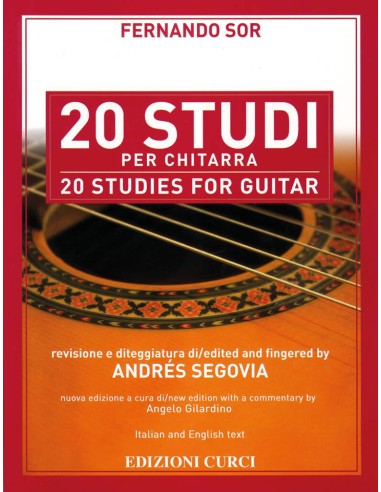 SOR F.-Studios (20) per Chitarra (Segovia)