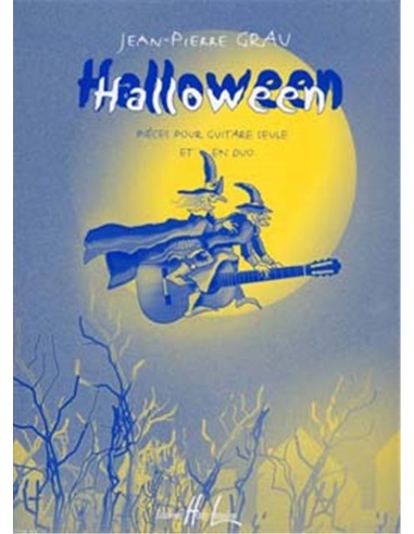 GRAU J.P.-Halloween (9 pièces) pour guitare