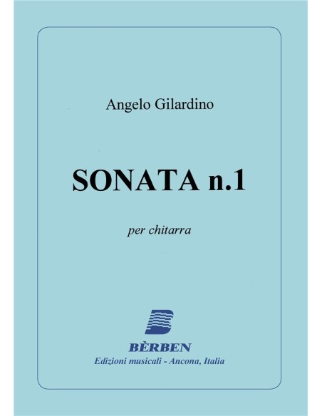 GILARDINO A.-Sonata n. 1 per chitarra