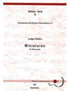 KISTERS L.-Miniaturen per chitarra