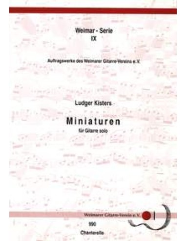 KISTERS L.-Miniaturen per chitarra