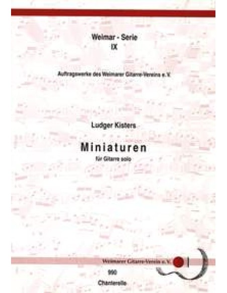 KISTERS L.-Miniaturen per chitarra