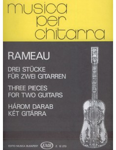 RAMEAU J.P.-Pezzi (3) per 2 Chitarre (Ortega)