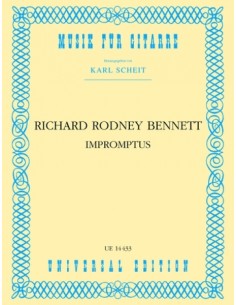 BENNETT R.R.-Impromptus per chitarra (Scheit)