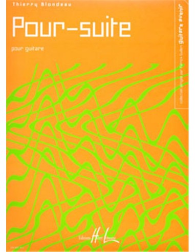 BLONDEAU T.-Pour Suite per Chitarra