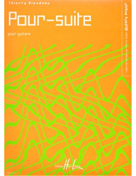 BLONDEAU T.-Pour Suite per Chitarra
