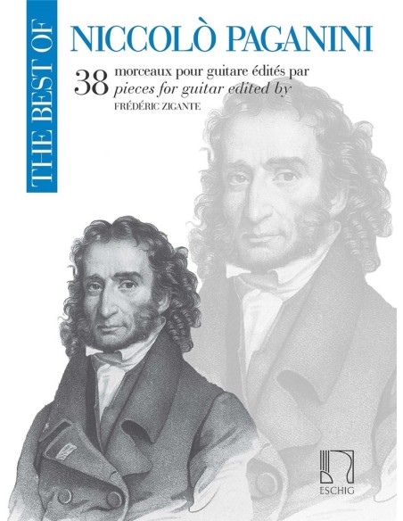 PAGANINI N.-Il meglio (38 pezzi) per chitarra (zigante)