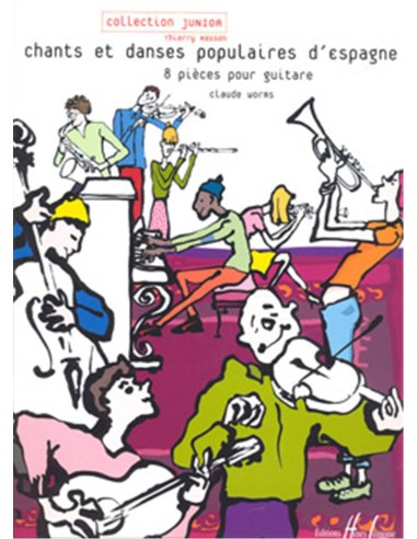 WORMS C.-Canzoni e Danze Popolari della Spagna per Chitarra