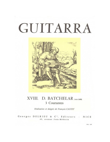 BATCHELAR D.-Courants (3) for Guitar