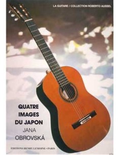 OBROVSKA J.-Images du Japan für Gitarre