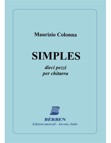 COLONNA M.-Single (10 Pieces) for Guitar