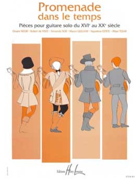 TESAR M.-Promenade dans le Temps pour guitare