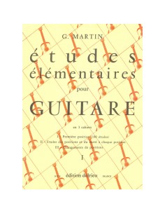 MARTIN G.-Studi elementari Vol.1 per chitarra