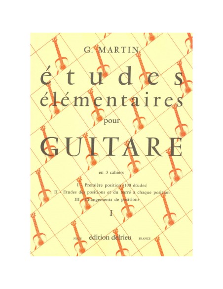 MARTIN G.-Studi elementari Vol.1 per chitarra