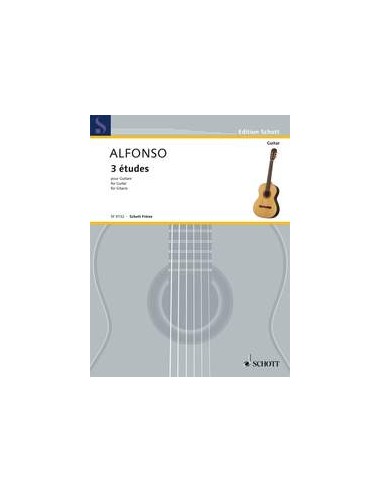ALFONSO N.-Studies (3) für Gitarre