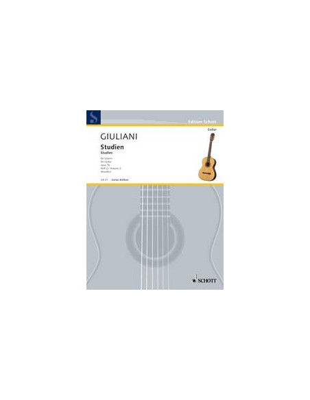 GIULIANI M.-Studi Op.1b per chitarra (Ritter/Kreidler)
