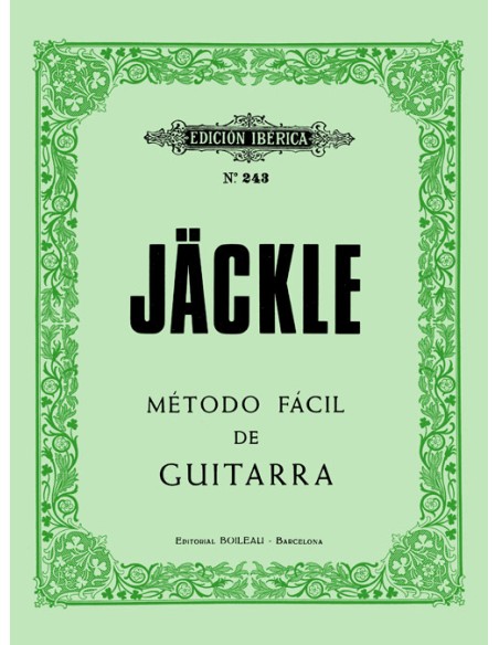 JACKLE I.-Metodo Facile per Chitarra (Iberico)