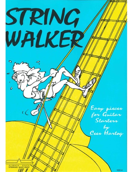 HARTOG C.-String Walker (Easy Pieces for Guitar Starters) para Guitarra
