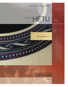 HETU J.-Suite Op.41 per Chitarra