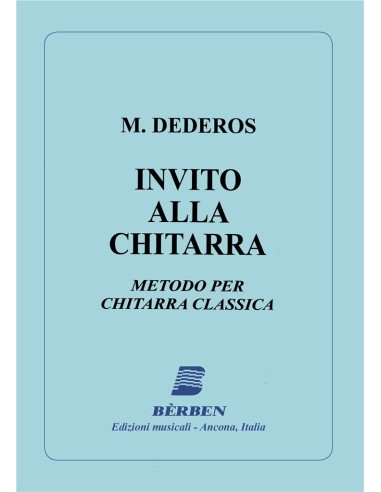 DEDEROS M.-Invito alla Chitarra per Chitarra