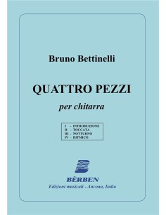 BETTINELLI B.-Pièces de guitare (4)