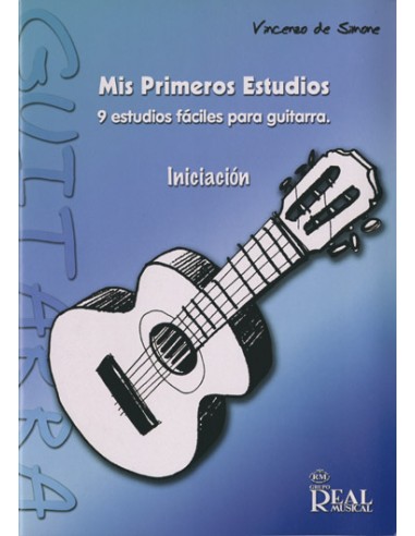 DE SIMONE V.-My First Studies (Initiation) for Guitar